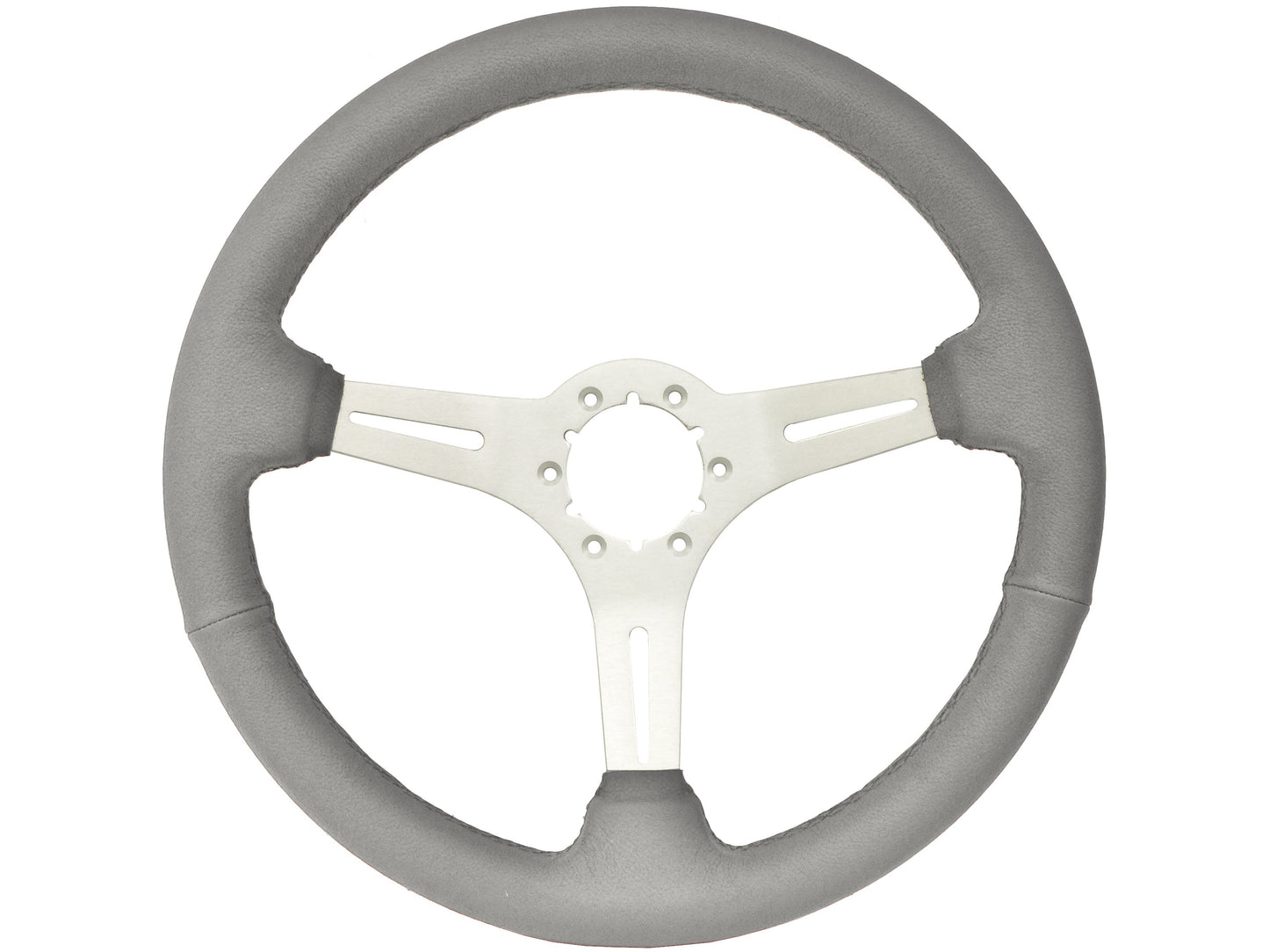 1969, 78-91 Ford Truck Steering Wheel Kit | Grey Leather | ST3014GRY