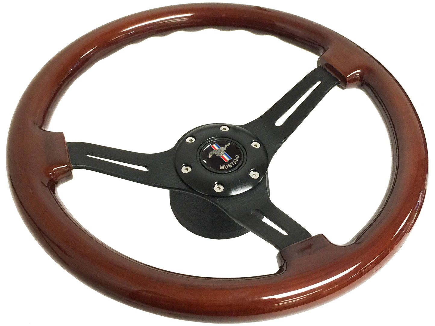 1964.5 Ford Mustang Steering Wheel Kit | Walnut Wood