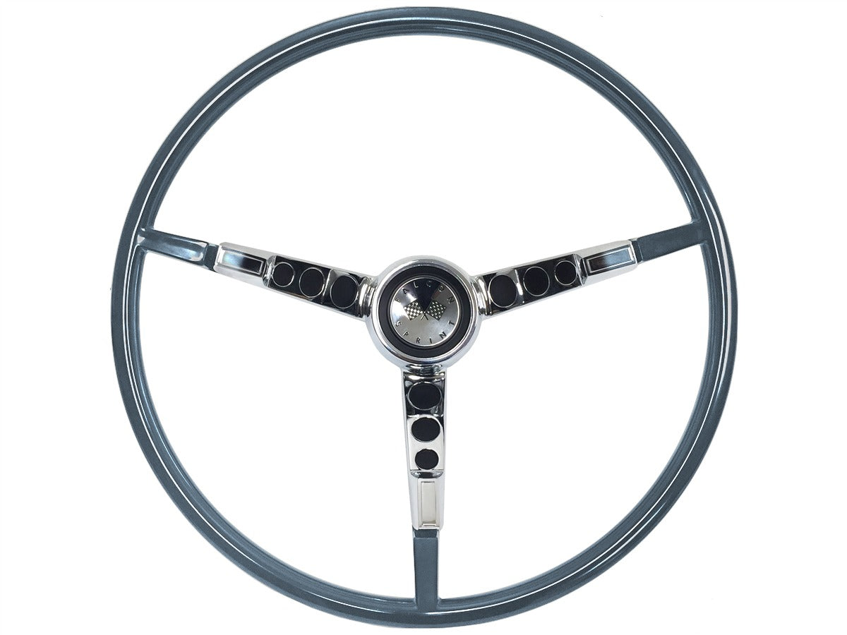 1963 - 1964 Ford Falcon Blue Steering Wheel Kit | ST3033BLU-FALCON-KIT