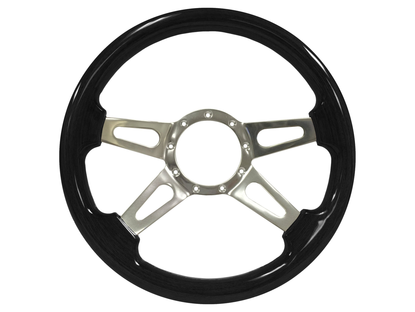 1970-76 Ford Torino Steering Wheel Kit | Black Ash Wood | ST3079