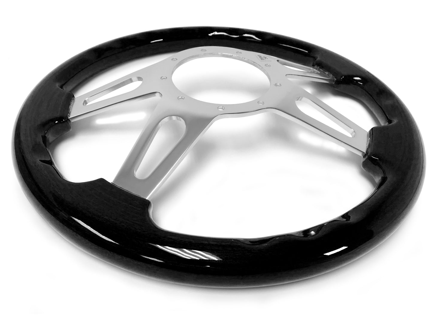 1970-76 Ford Torino Steering Wheel Kit | Black Ash Wood | ST3079