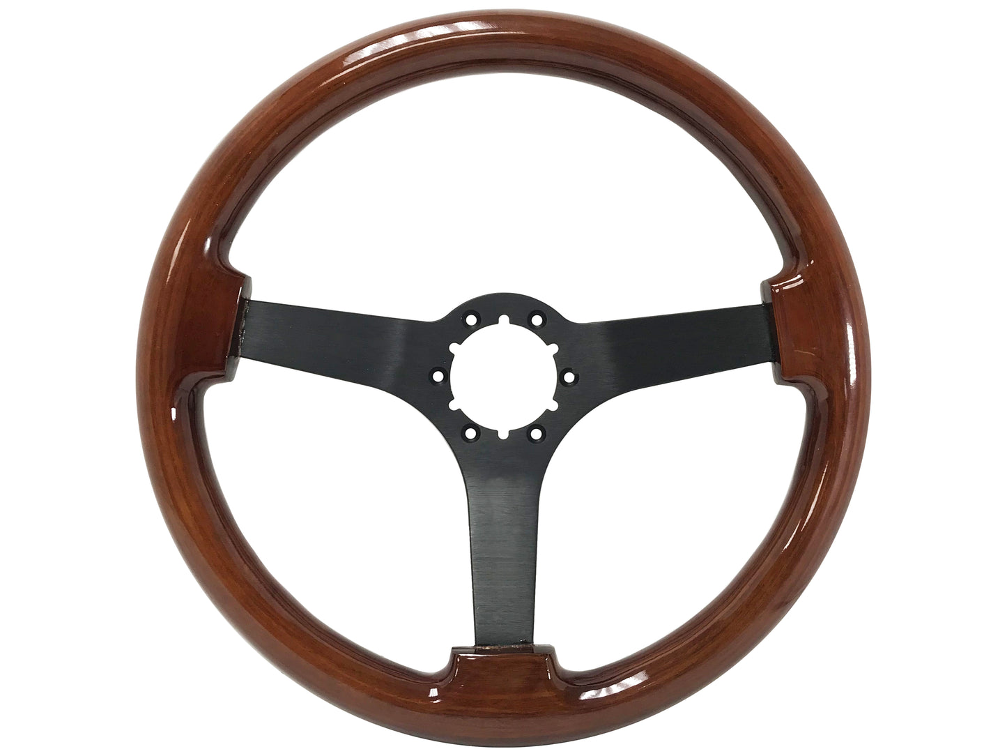 1964.5 Ford Mustang Steering Wheel Kit | Mahogany Wood