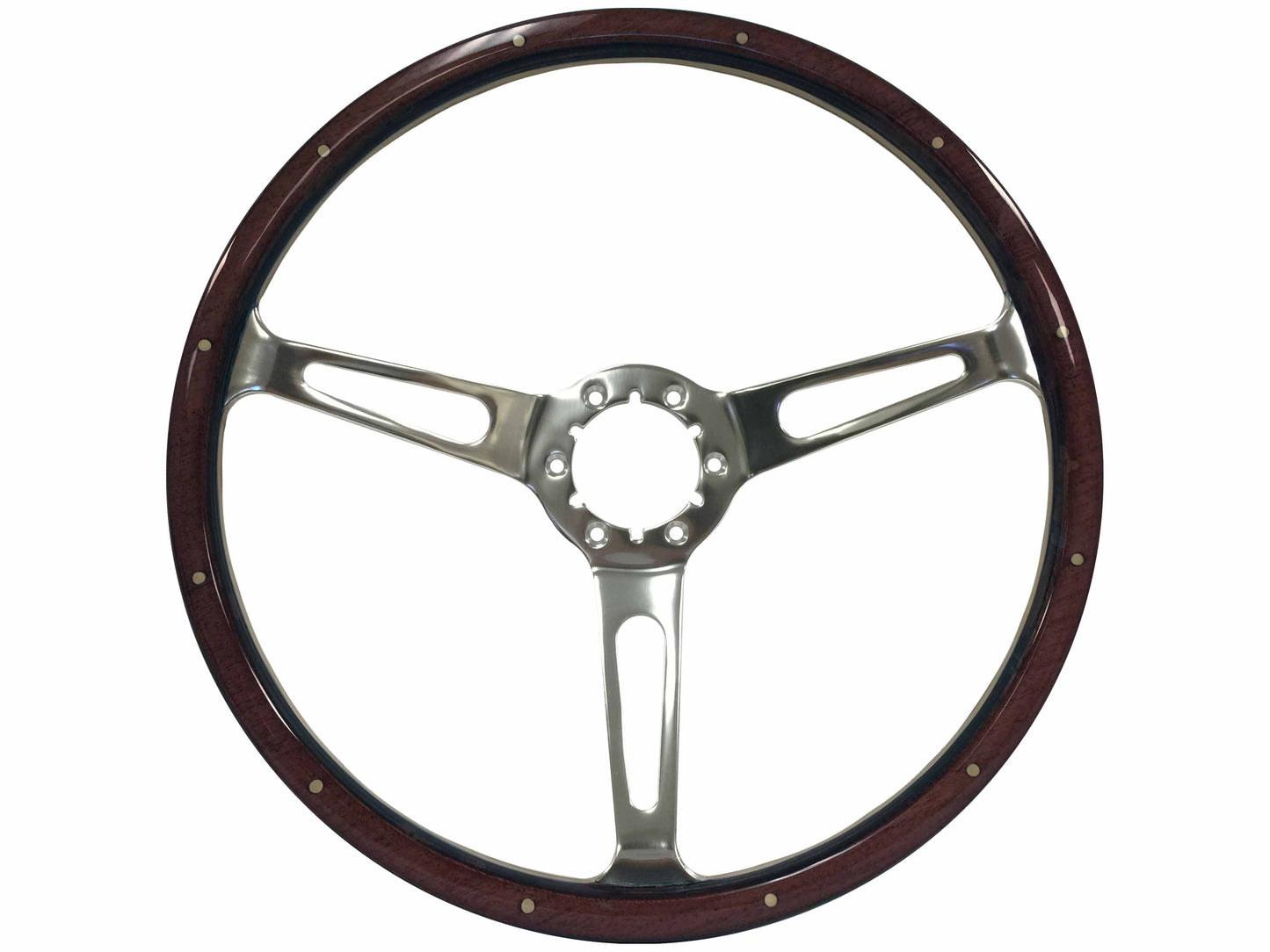 1969, 78-91 Ford Truck Steering Wheel Kit | Deluxe Espresso Wood | ST3553A