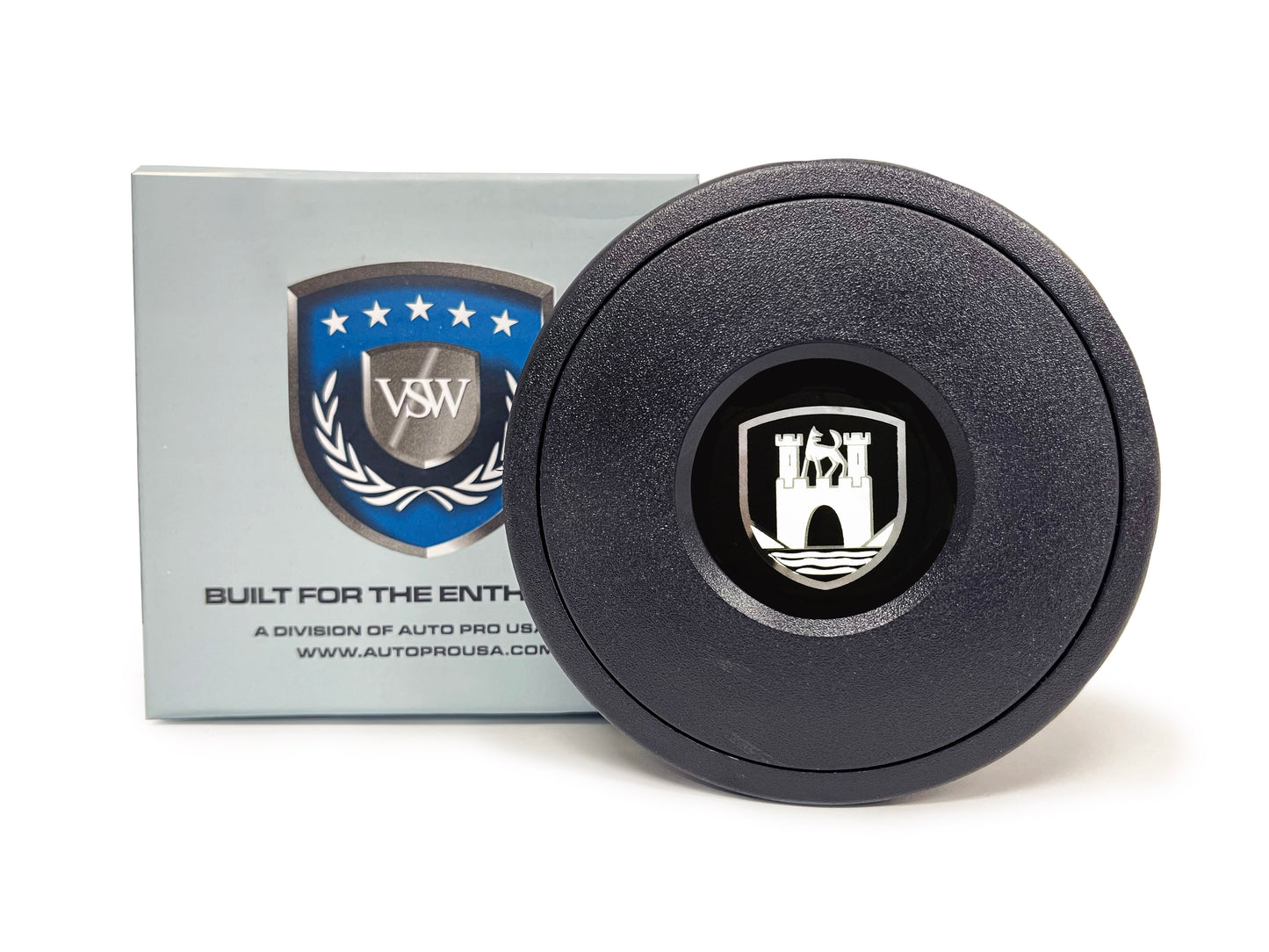 Volkswagen 9-Bolt Steering Wheel Castle Kit | Walnut Wood / Billet Aluminum