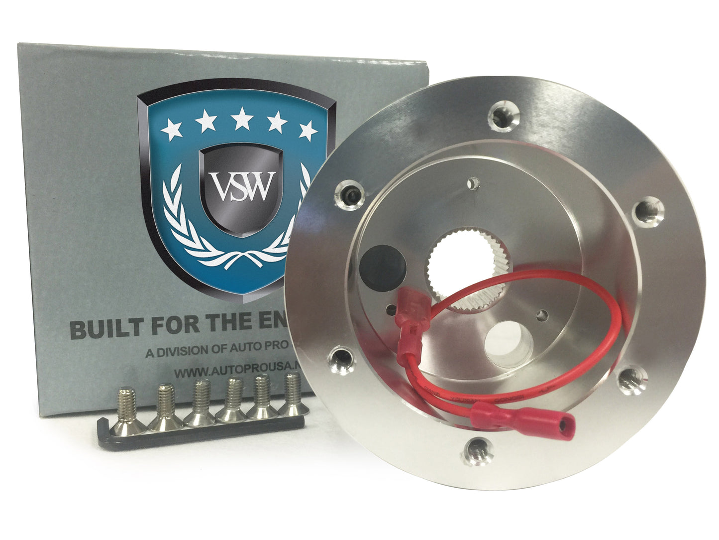 1961-74.5 VW Type I S6 Silver Hub Adapter with 13/16" Spline | STH1028SIL