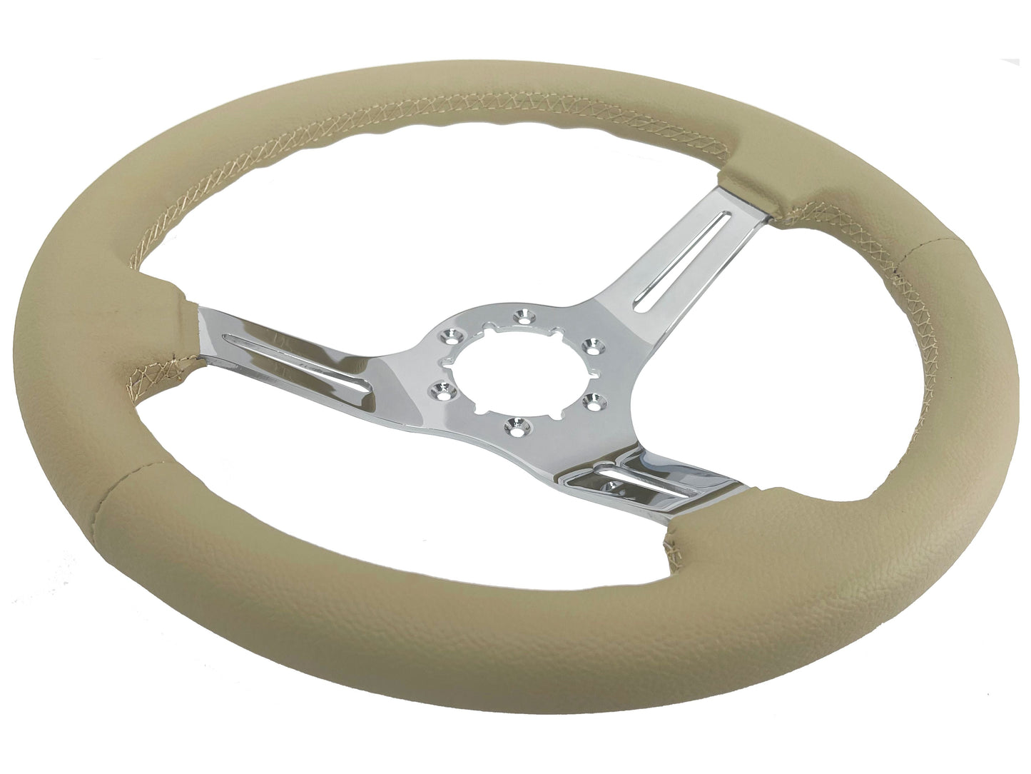 1965-69 Ford Falcon Steering Wheel Kit | Tan Leather | ST3012TAN