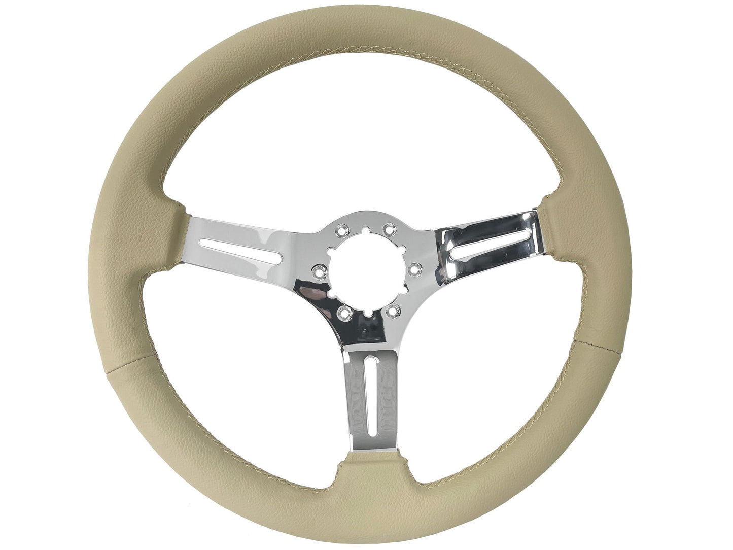 1964.5 Ford Mustang Steering Wheel Kit | Tan Leather