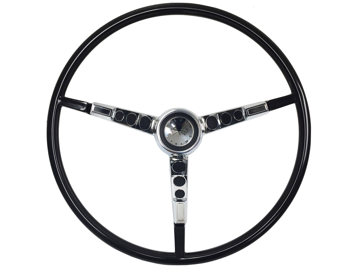 1963-64 Ford Falcon Black Steering Wheel Kit – VSW Steering