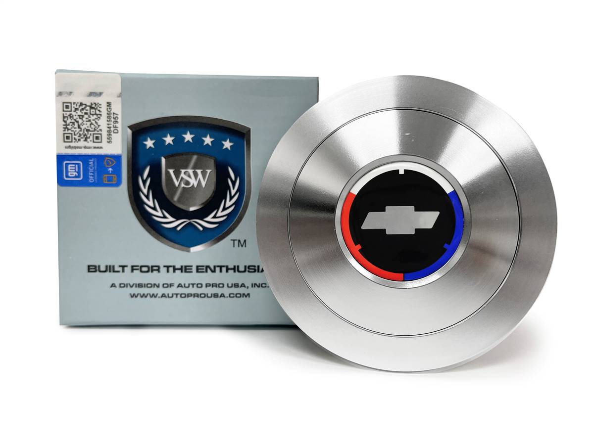 VSW S9 | Tri-Color Chevy Bow Tie | Premium Horn Button | STE1006-21