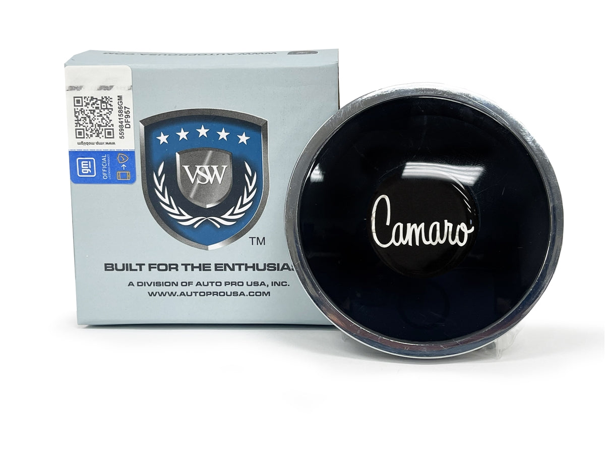 VSW S6 | Camaro Script Emblem | Deluxe Horn Button | STE1009DLX