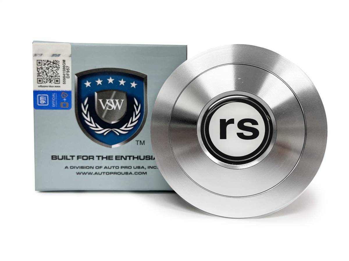 VSW S9 | White Chevy RS Emblem | Premium Horn Button | STE1025-21