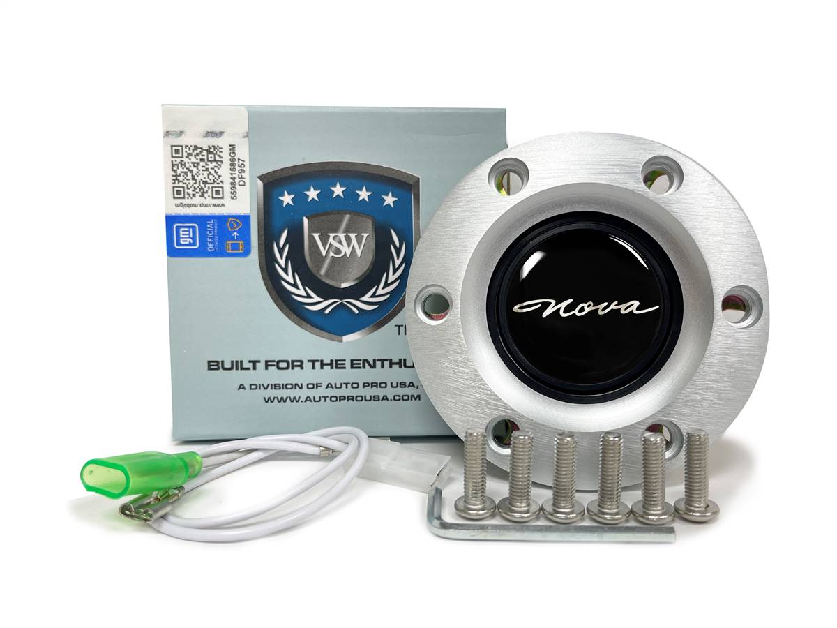 VSW S6 | Nova Emblem, 1965 | Brushed Horn Button | STE1033BRU