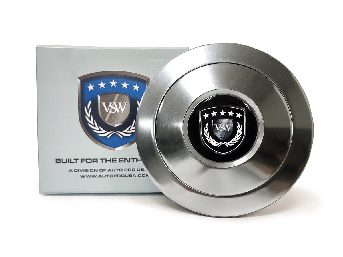 VSW S9 | Black VSW Emblem | Premium Horn Button | STEVSWBLK-21