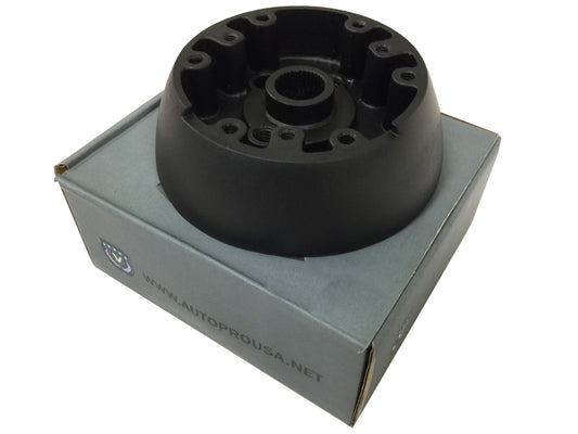 1969-1989 GM Wood Wheel Black Adapter | SWA1002BLK