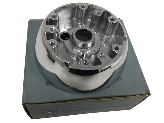 1969-1989 GM Wood Wheel Chrome Adapter | SWA1002CHR