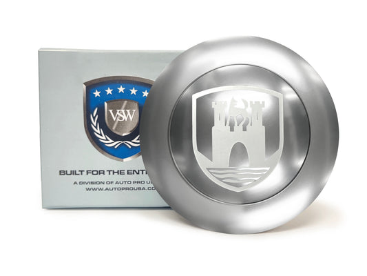 VSW S9 | Laser Etched Castle Emblem | Polished Horn Button | STB1016-41