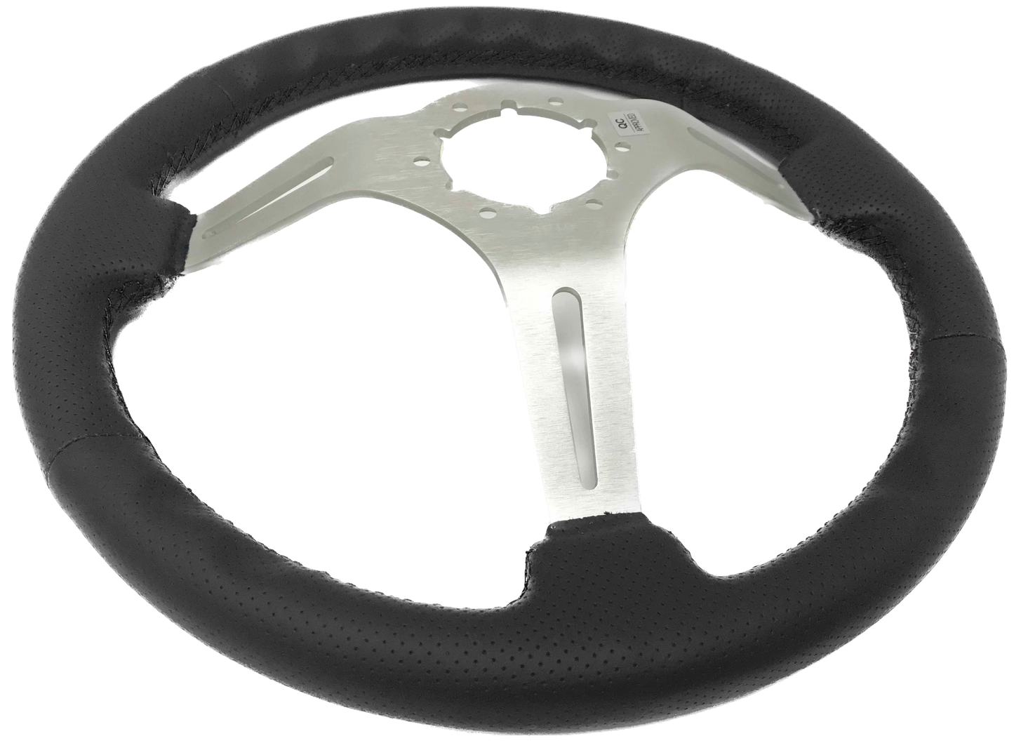 1969-89 Buick Telescopic Steering Wheel Kit | Perforated Leather | ST3587BLK-BLK