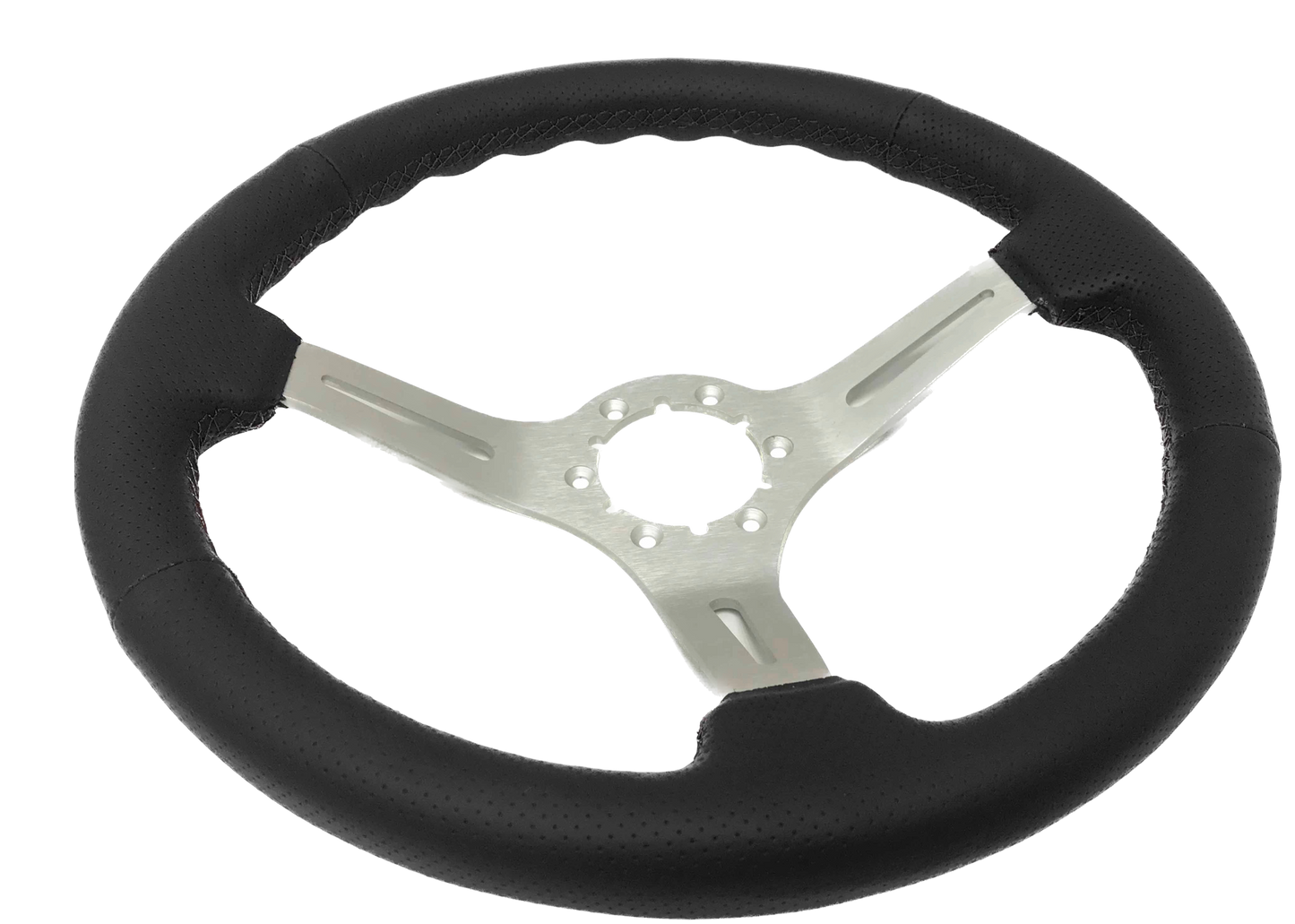 1962-68 Chevy Nova Steering Wheel Kit | Perforated Leather | ST3587BLK-BLK