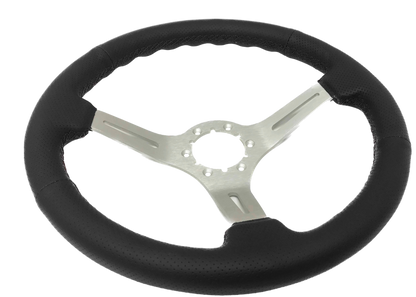 1970-88 Monte Carlo Steering Wheel Kit | Perforated Leather | ST3587BLK-BLK