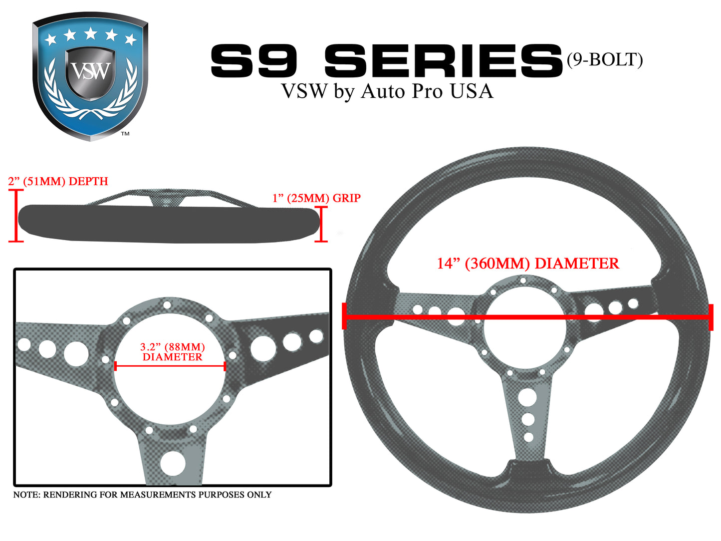 1982-89 Camaro Steering Wheel Kit | Black Leather | OE Horn Button