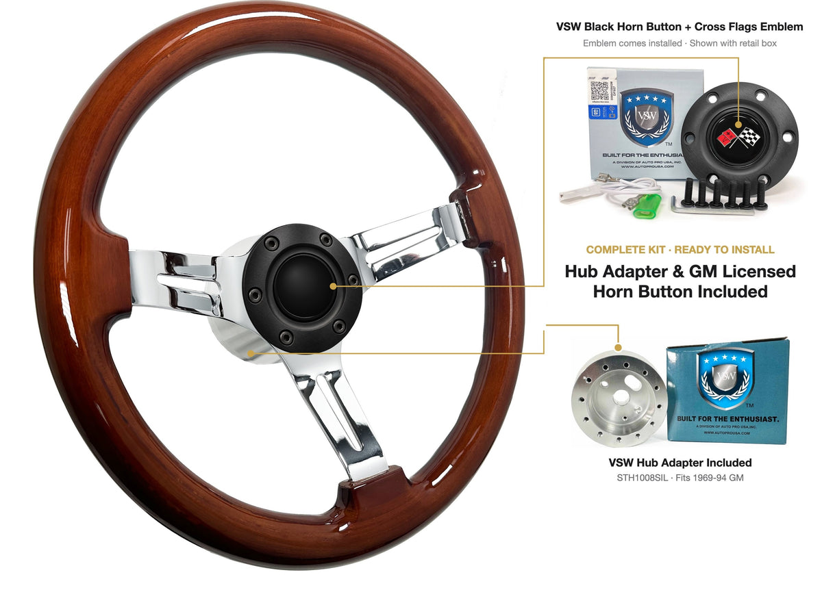 ST3011 kit - Black button, Cross Flags emblem