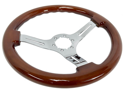 1970-88 Monte Carlo Steering Wheel Kit | Mahogany Wood | ST3011