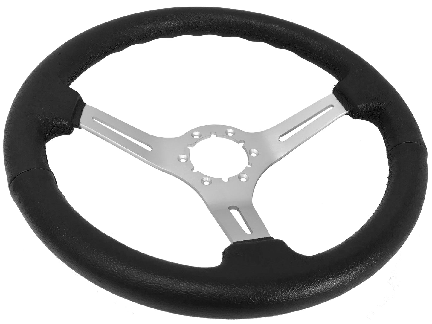 1965-69 Ford Falcon Steering Wheel Kit | Black Leather | ST3014BLK