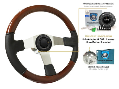 ST3019 kit - Black button, GTO emblem