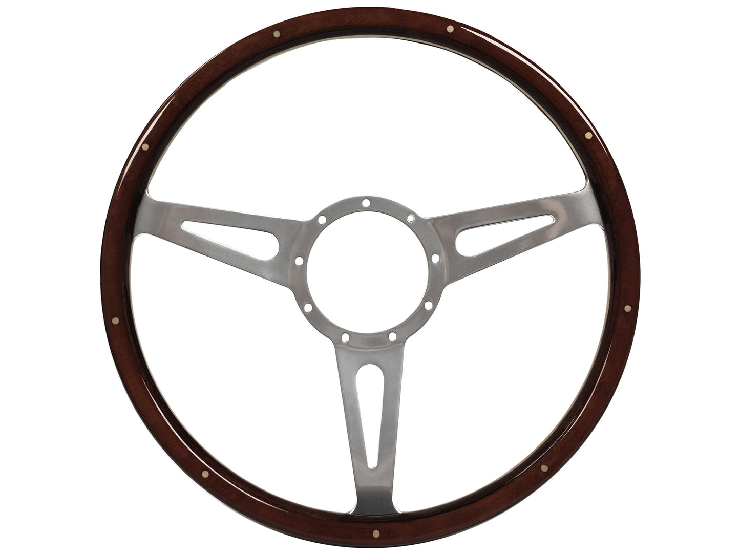 1969-77 Chevelle Steering Wheel Kit | Deluxe Espresso Wood | ST3053A