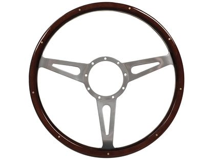 1969-77 Chevelle Steering Wheel Kit | Deluxe Espresso Wood | ST3053A