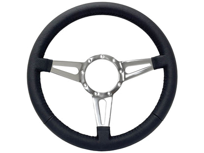 1969, 78-91 Ford Truck Steering Wheel Kit | Black Leather | ST3059