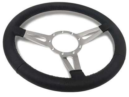 1970-76 Ford Torino Steering Wheel Kit | Black Leather | ST3059