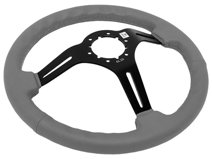 1960-73 Chevy Truck, GMC Steering Wheel Kit | Gray Leather | ST3060GRY