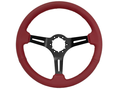 1960-73 Chevy Truck, GMC Steering Wheel Kit | Red Leather | ST3060RED