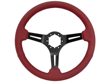 1974-94 Chevy Truck, GMC Steering Wheel Kit | Red Leather | ST3060RED