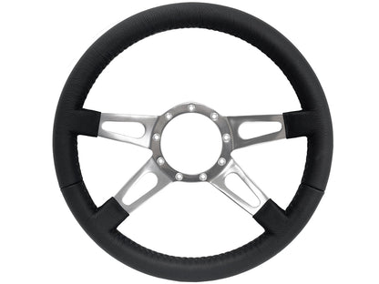 1955-68 Impala Steering Wheel Kit | Black Leather | ST3070