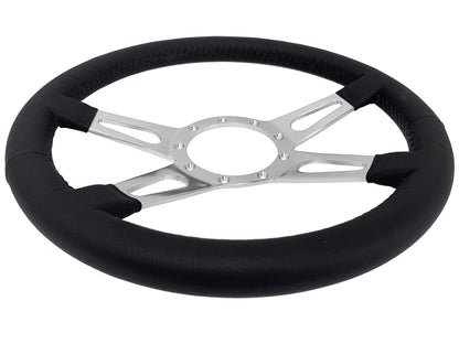 1970 Ford Falcon Steering Wheel Kit | Black Leather | ST3070