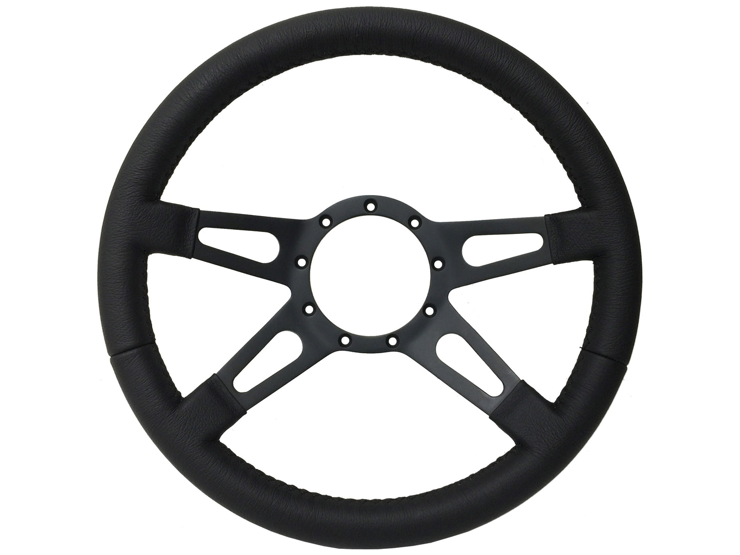 1960-73 Chevy Truck, GMC Steering Wheel Kit | Black Leather | ST3170