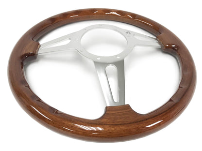 1969-89 Buick Telescopic Steering Wheel Kit | Mahogany Wood | ST3078