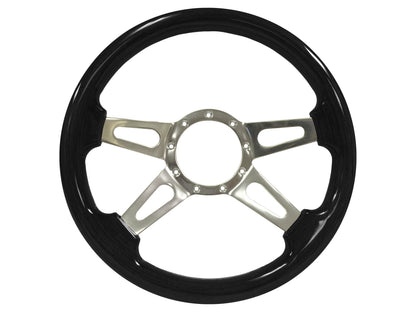 Early Ford Steering Wheel Kit | Black Ash Wood | ST3079