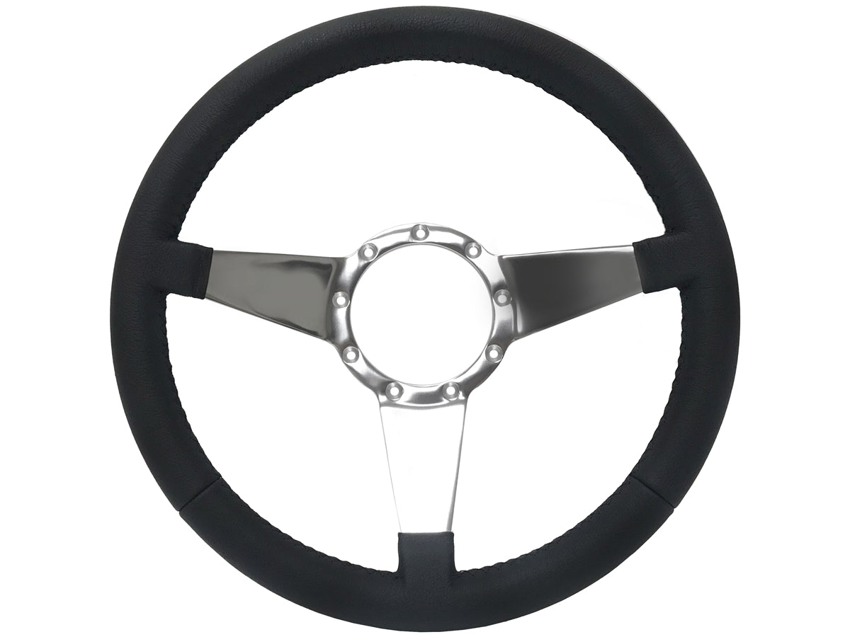 1968-78 Ford Fairlane Steering Wheel Kit | Black Leather | ST3087