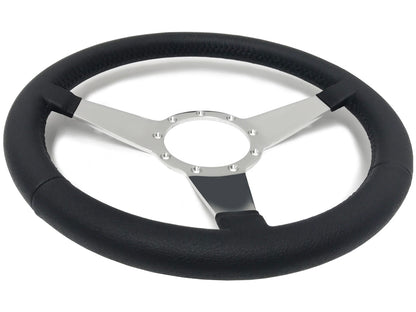 1969-89 Buick Telescopic Steering Wheel Kit | Black Leather | ST3087