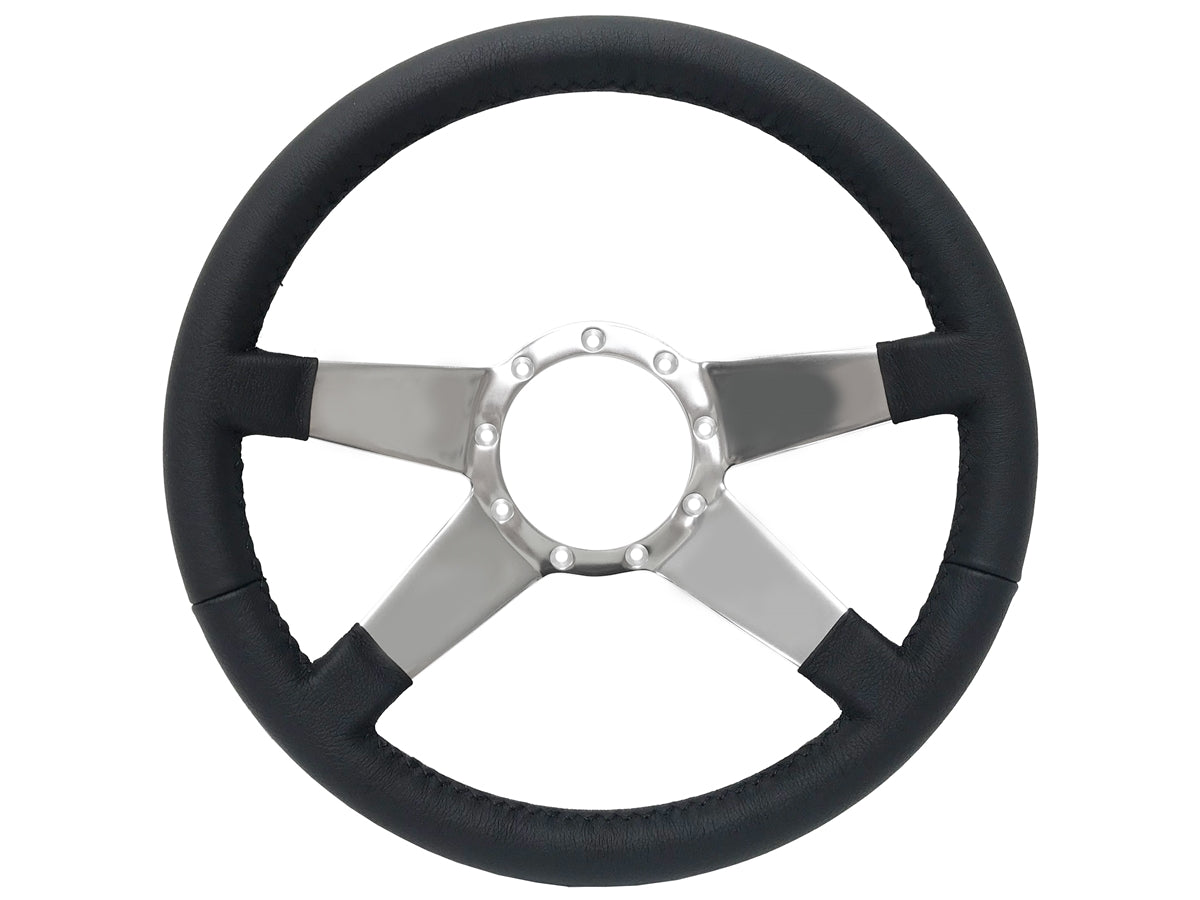 1974-94 Chevy Truck, GMC Steering Wheel Kit | Black Leather | ST3088