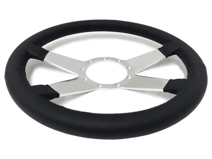 1962-68 Chevy Nova Steering Wheel Kit | Black Leather| ST3088