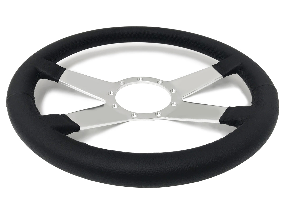 1970-88 Monte Carlo Steering Wheel Kit | Black Leather | ST3088