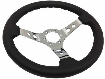 1970 Ford Falcon Steering Wheel Kit | Black Leather | ST3095