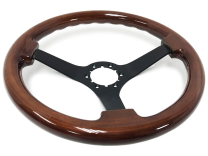 1964.5 Ford Mustang Steering Wheel Kit | Mahogany Wood
