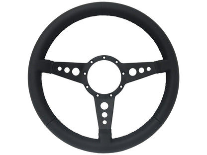 1974-94 Chevy Truck, GMC Steering Wheel Kit | Black Leather | ST3156