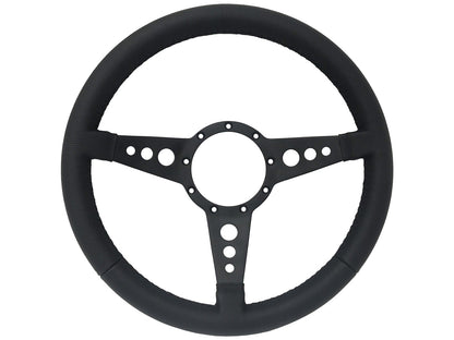 1970-88 Monte Carlo Steering Wheel Kit | Black Leather | ST3156