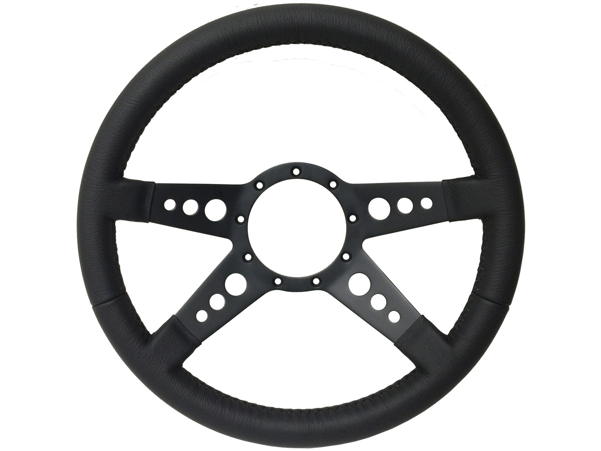 1962-68 Chevy Nova Steering Wheel Kit | Black Leather | ST3171